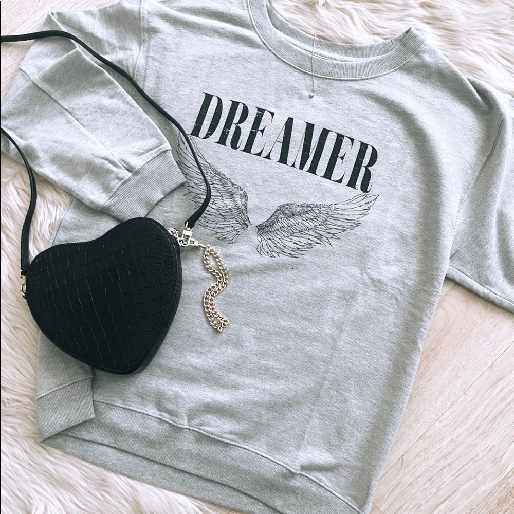 Vintage style Ángel Wings graphic sweatshirt